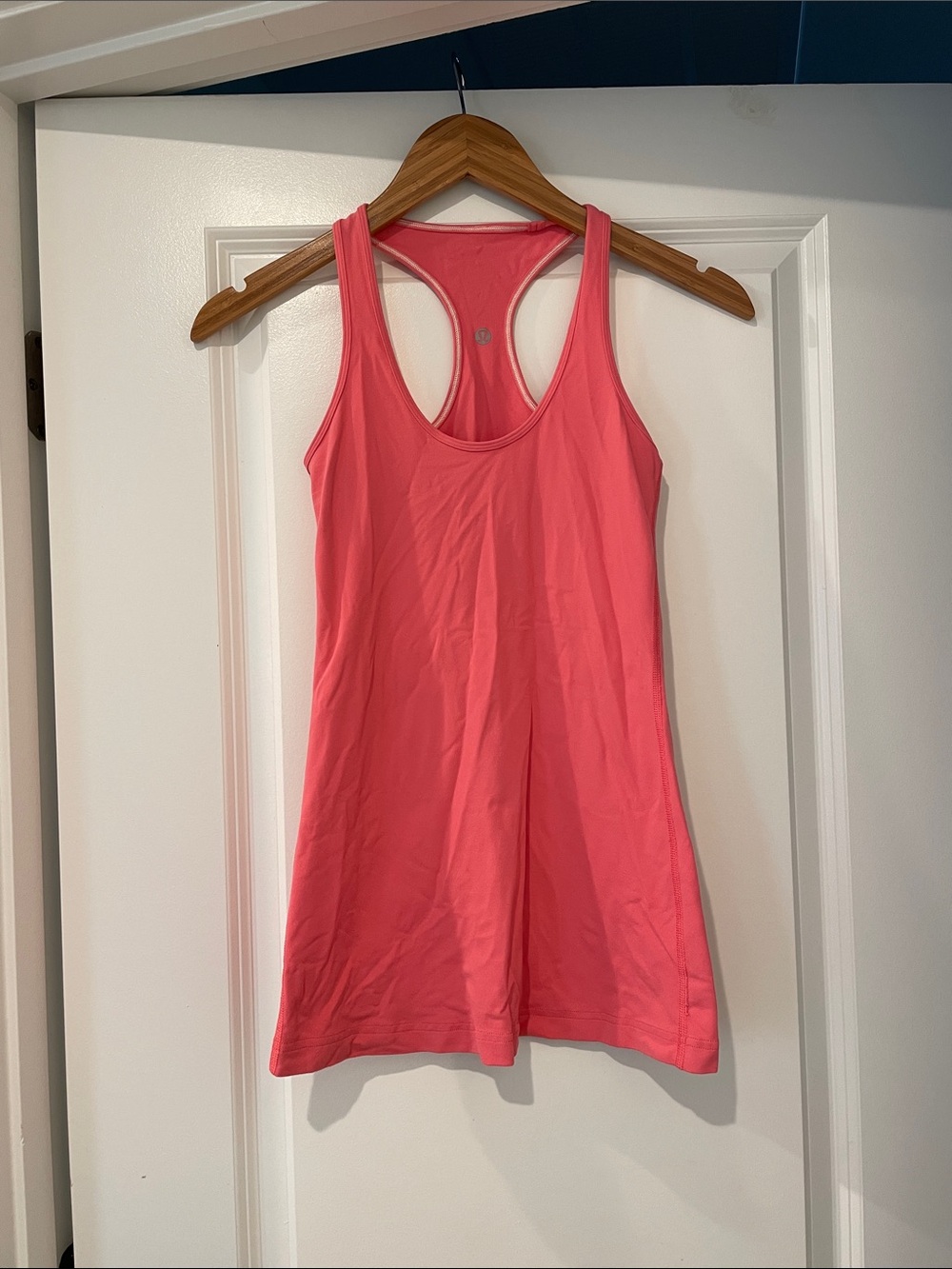 lululemon athletica pink Coral Racerback Tank top size 4